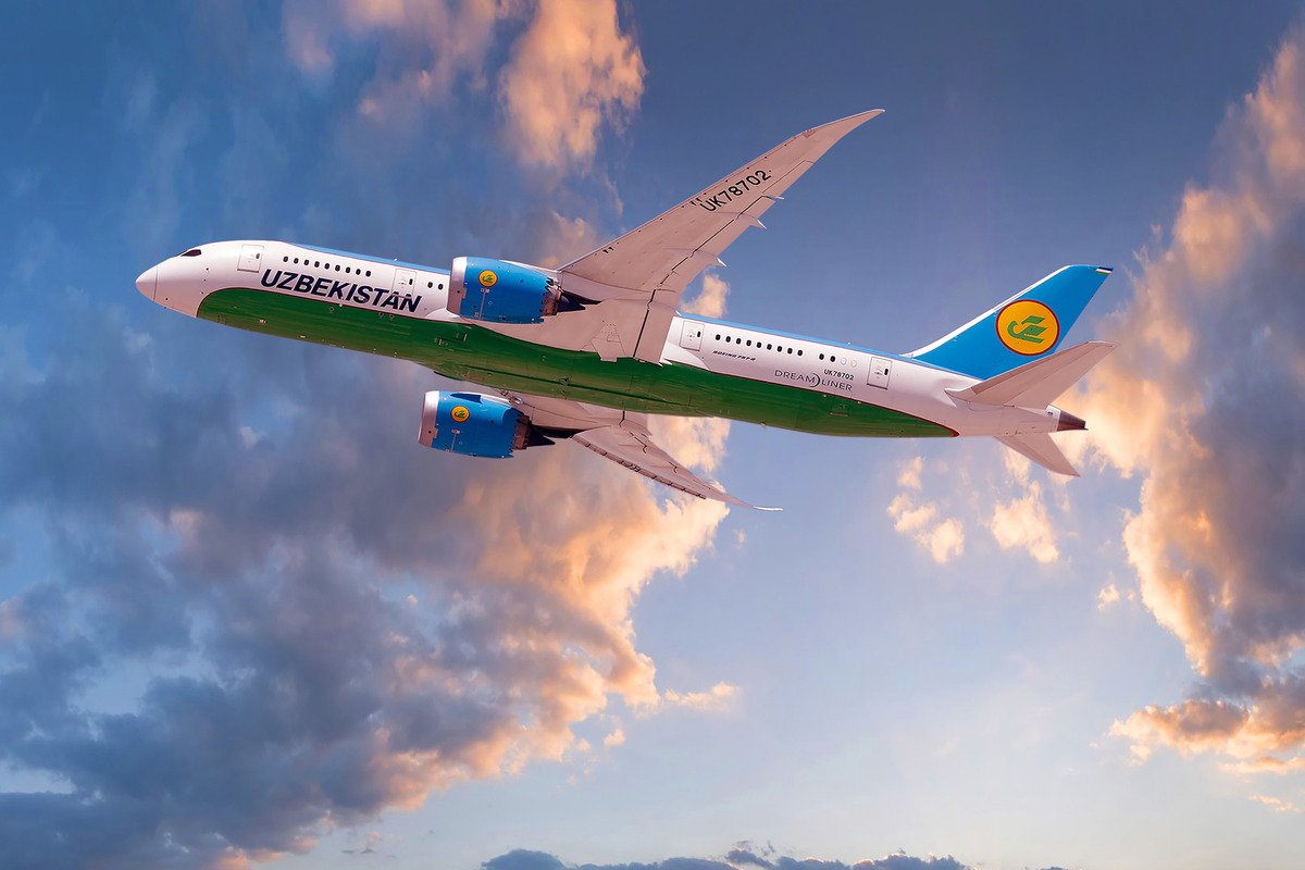 Uzbekistan airways representations